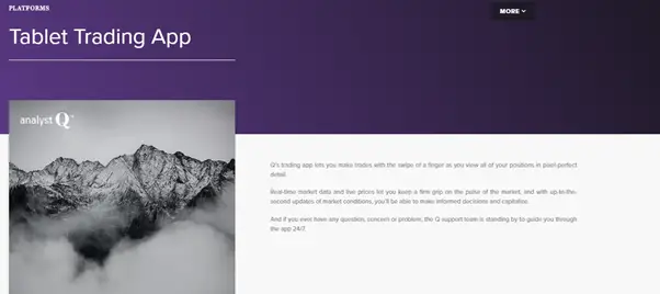 AnalystQ Reviews - Tablet Trading App Platform